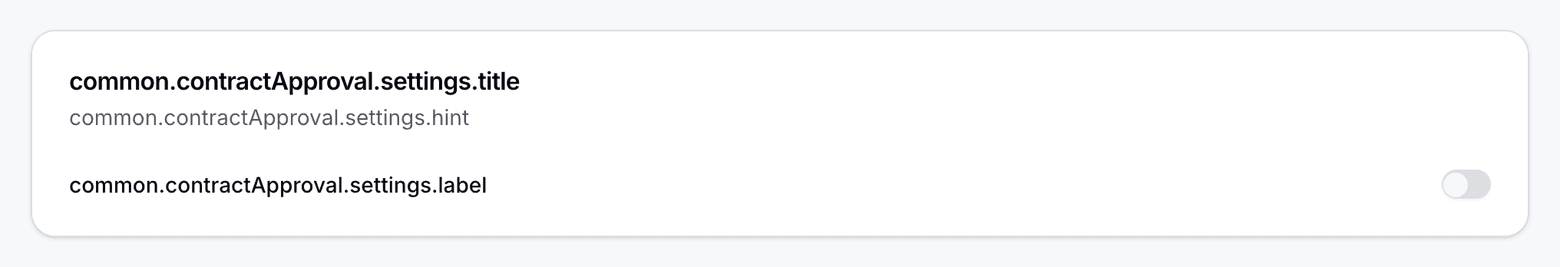 Der Schalter Anmeldungen automatisch bestätigen